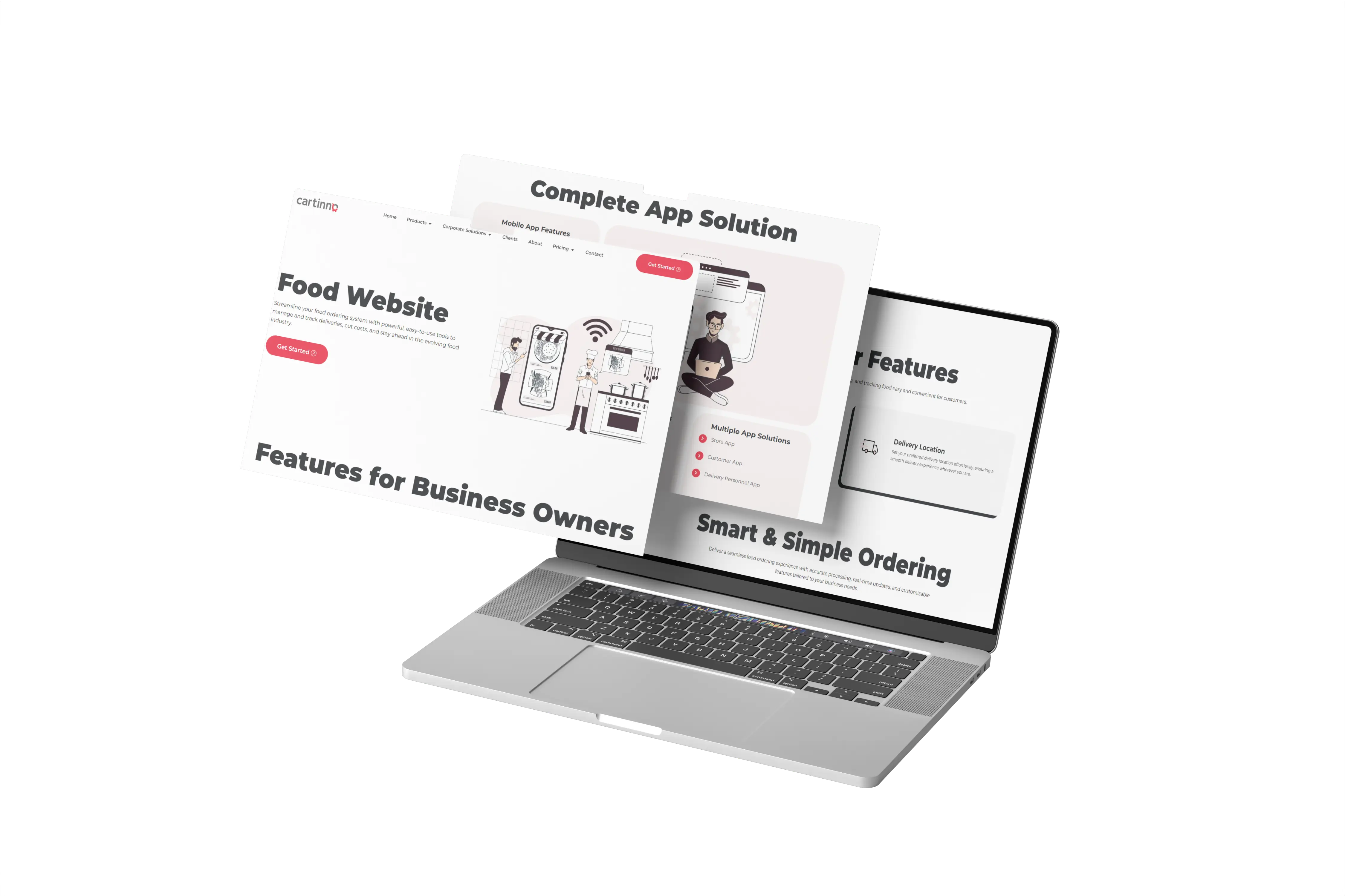 Weblook International | Software Development | Digital Marketing | Web Designing | Food Ordering System