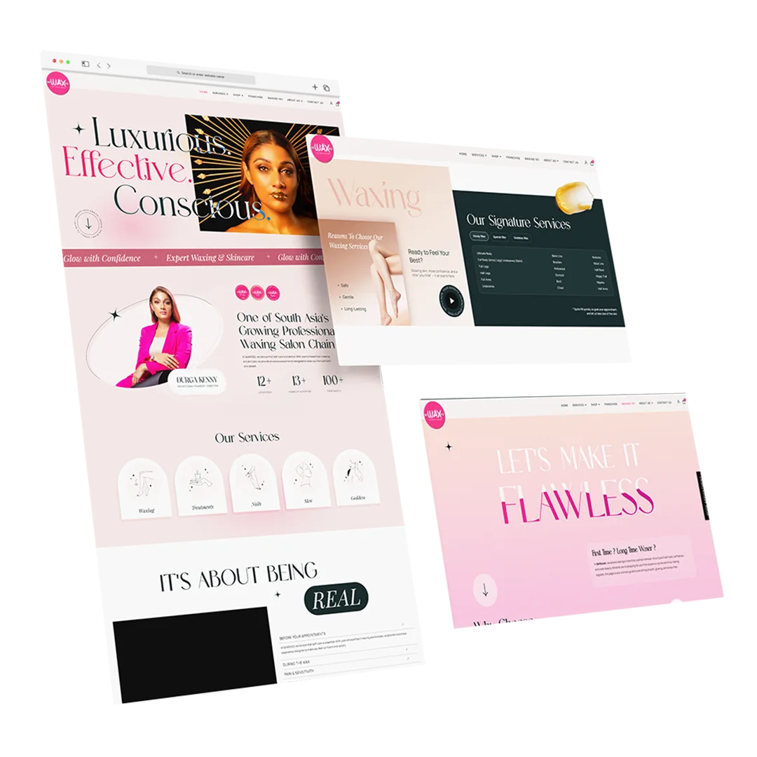 Weblook International | Software Development | Digital Marketing | Web Designing | Case Study Bewaxed