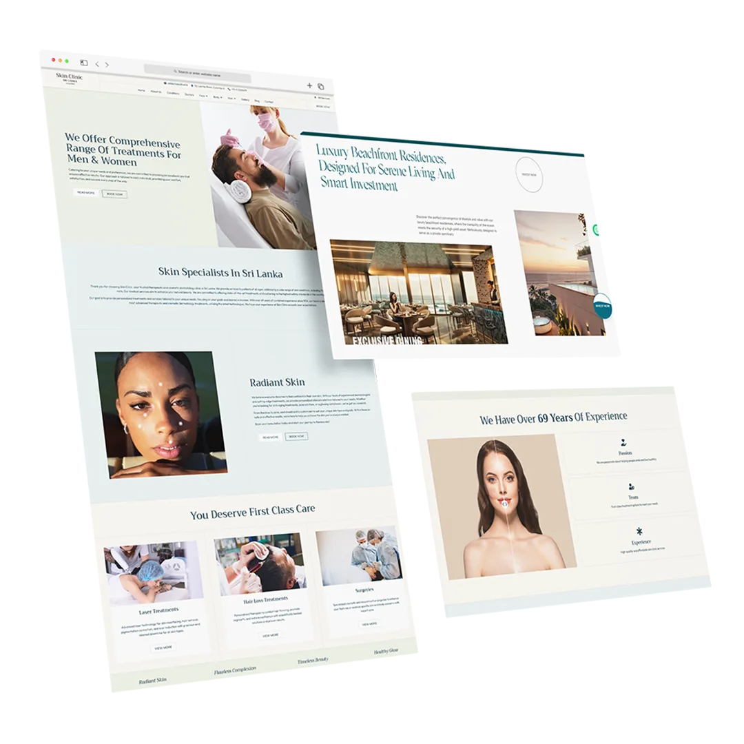 Weblook International | Software Development | Digital Marketing | Web Designing | Skin Clinic Case Study