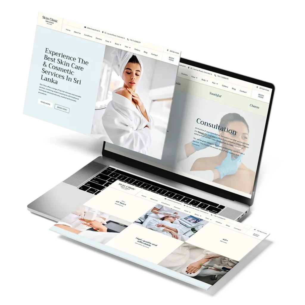 Weblook International | Software Development | Digital Marketing | Web Designing | Skin Clinic Case Study