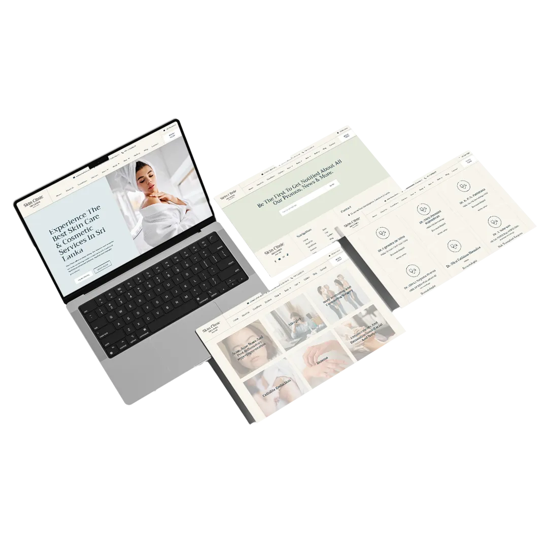 Weblook International | Software Development | Digital Marketing | Web Designing | Skin Clinic Case Study
