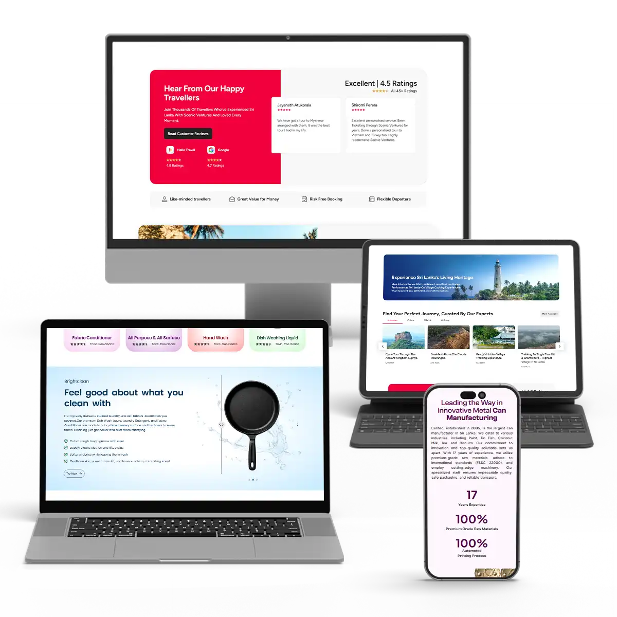 Weblook International | Software Development | Digital Marketing | Web Designing | Web Design for Sri Lankan Exporters: Building Trust With International B2B Buyers