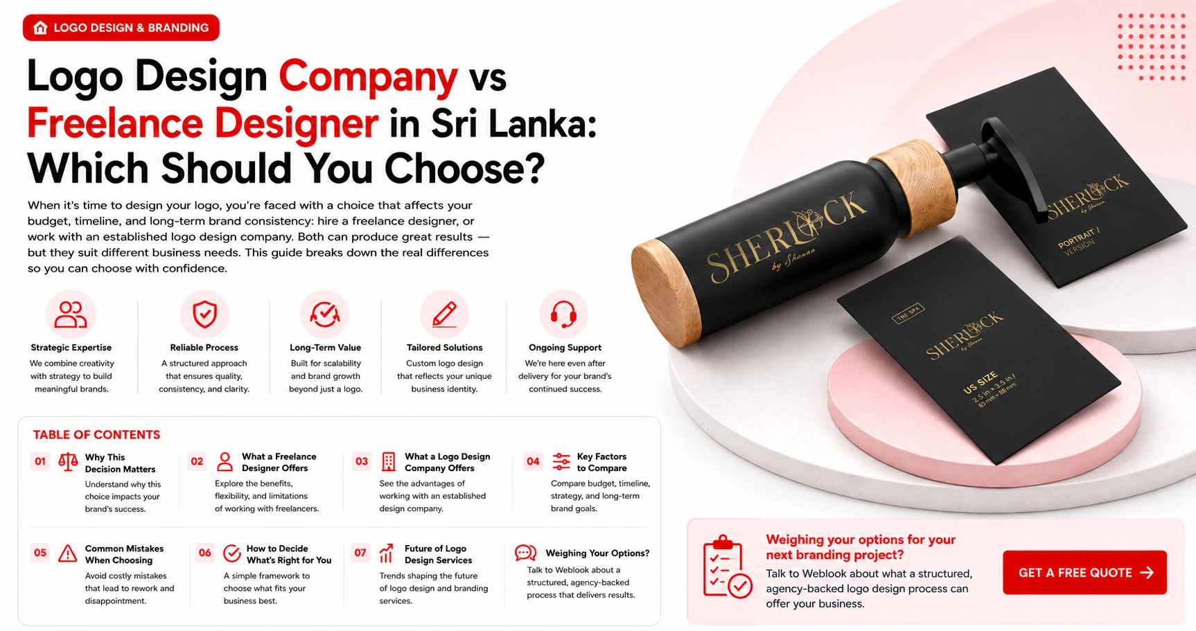 Logo Design Company vs Freelance Designer in Sri Lanka